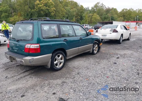 2001 Subaru Forester S из США, поврежденный, VIN JF1SF655X1H708179
